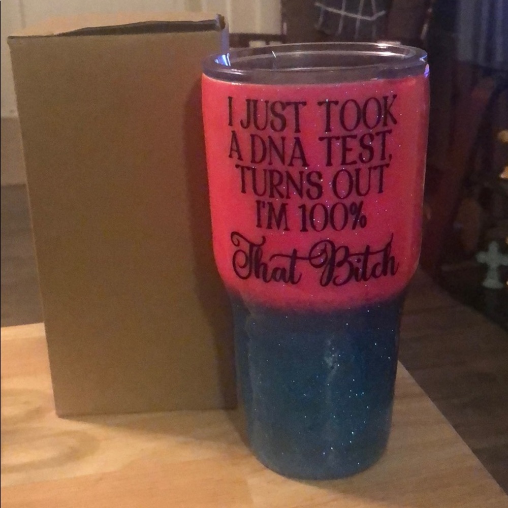 I just took a DNA... cup